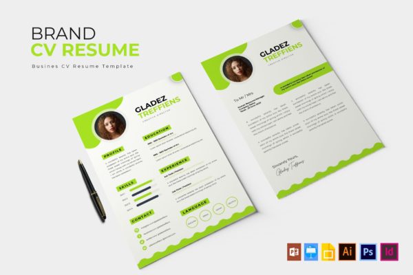 品牌策划/设计师个人简历模板 The Brand | CV &amp; Resume