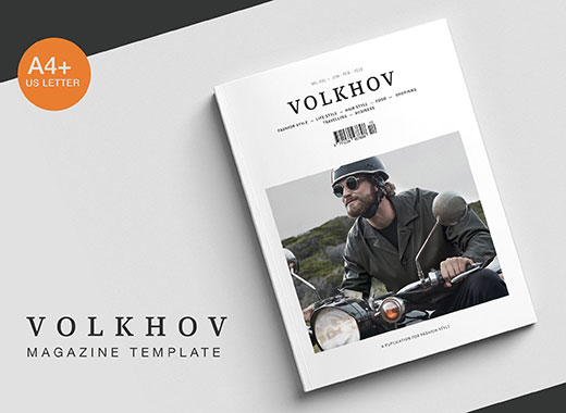Volkhov Magazine专业、清新、干净