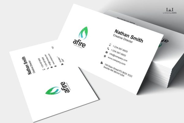 火焰图形Logo模板 Afire Logo