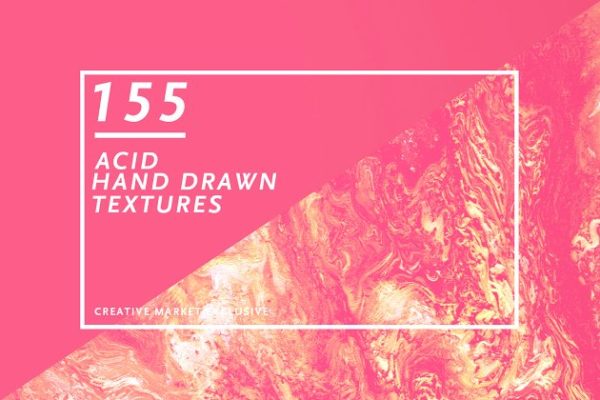 155种多色彩液体混合纹理 155 Acid
