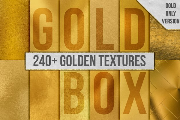 240+金色风格背景纹理合集[2.02GB] 240+ Gold Background Texture Pack