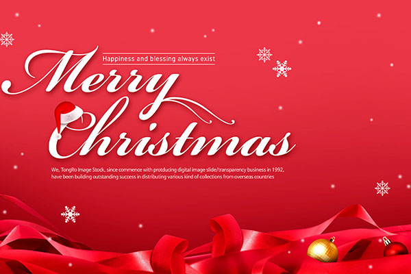 大红色圣诞购物促销活动电商广告Banner设计模板