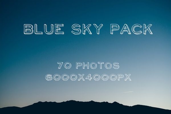 高清蓝天景观照片合集 Blue Sky Photo Pack