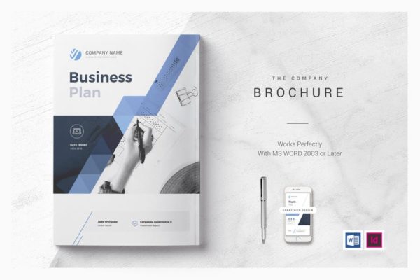 商业计划书/商业规划书设计模板 Bu