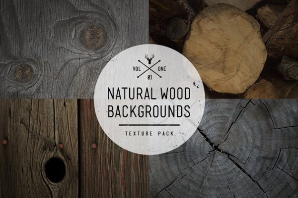 自然木材木纹图案纹理 Natural