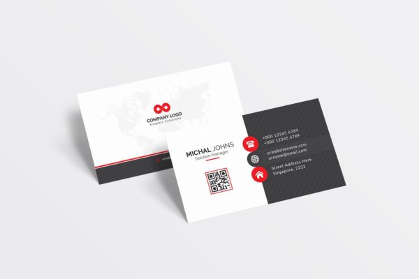 经典排版风格企业素材中国精选名片模板 Business Card