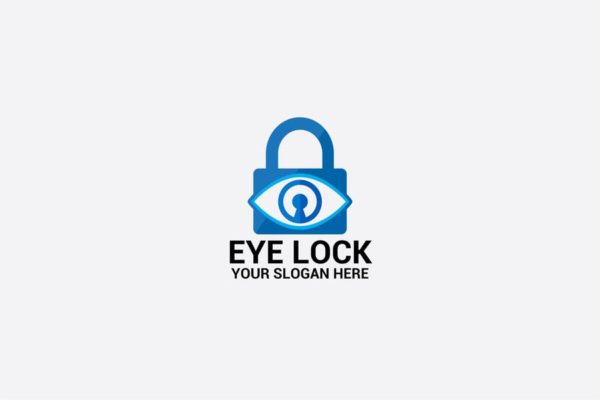 安保安全服务企业品牌Logo设计模板 EYE LOCK