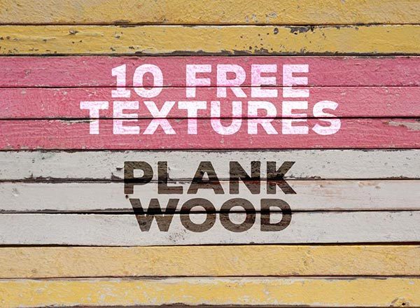 一组复古风格木板纹理 10 Free Vintage Wood Textures