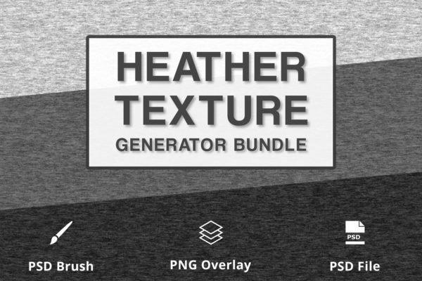 杂色纹理背景合集 Heather Texture Bundle