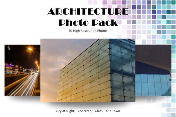 城市建筑特写镜头照片素材 Archite
