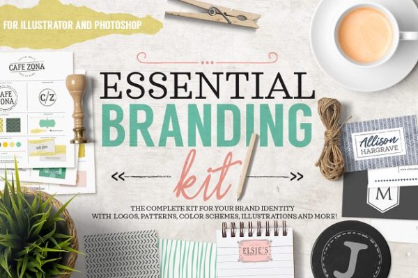 品牌/营销设计素材工具包 Branding/Marketing Kit