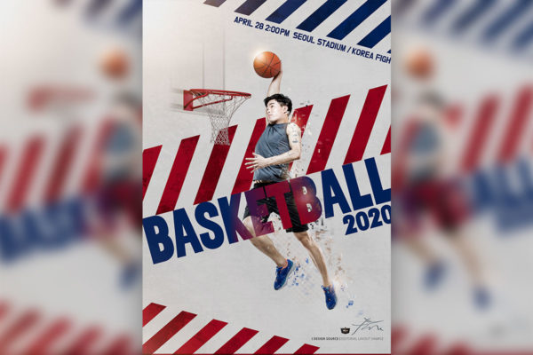篮球比赛体育运动海报PSD素材16图