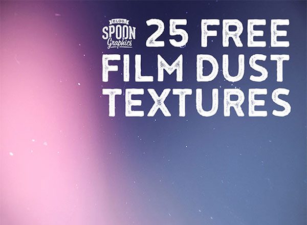 25个实现电影老胶片噪点灰尘效果的纹理素材 25 Film Dust Textures to use as Backgrounds and Overlays