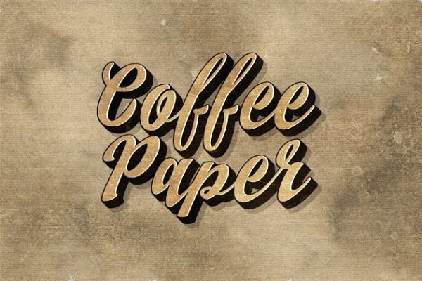 10款咖啡色调纸张纹理 10 Coffee Paper Textures