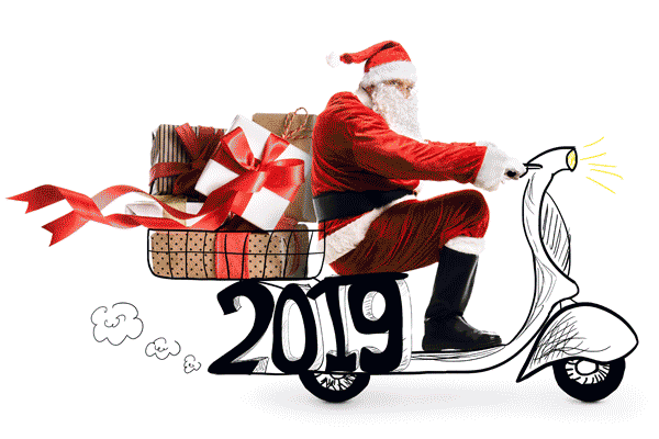 2019圣诞新年素材早鸟图片素材包[高清图]