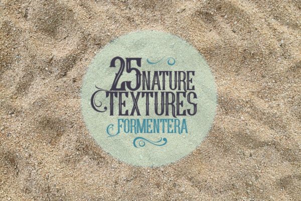 25种福门特拉岛自然纹理素材 25 Nature Textures in Formentera