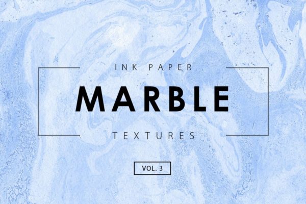 大理石流体涂料肌理纹理套装V3 Marble Ink Textures 3