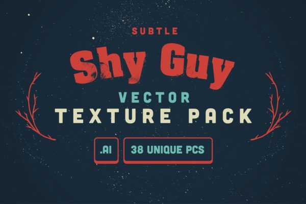 复古粗糙时髦纹理合集 Shy Guy Texture Pack