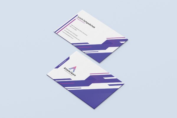 创意科技公司企业16设计网精选名片模板 Creative Business Card Template