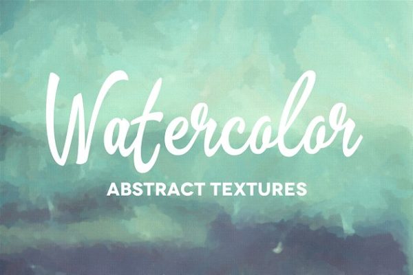 50款抽象水彩肌理纹理 50 Abstract Watercolor Textures