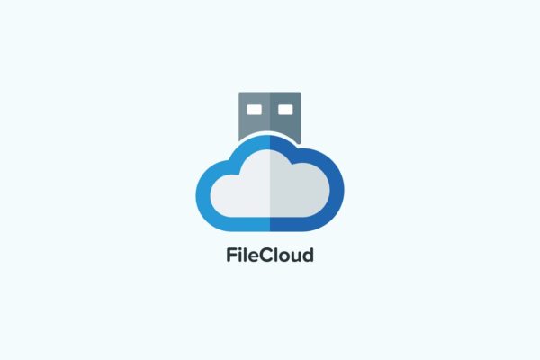 云存储主题Logo模板 File Cloud Logo Template