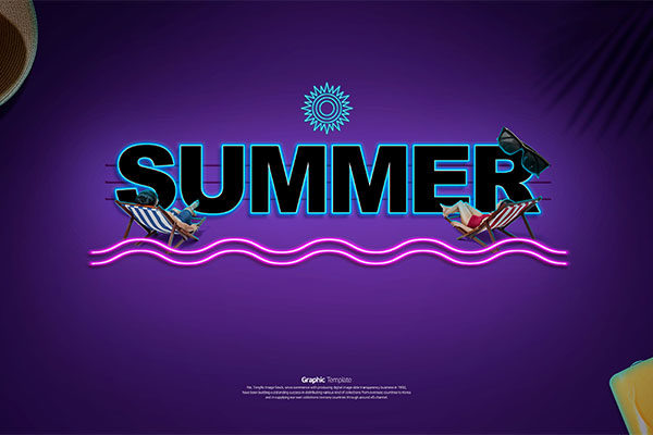 夏季主题旅行社网站促销广告Banner
