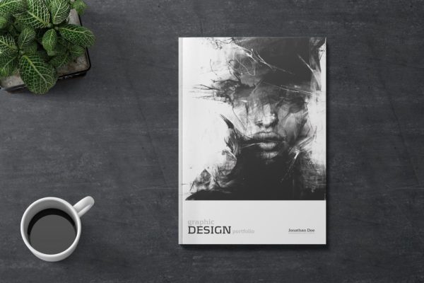 创意设计工作室设计案例/作品集画册设计模板 Creative Design Portfolio #01