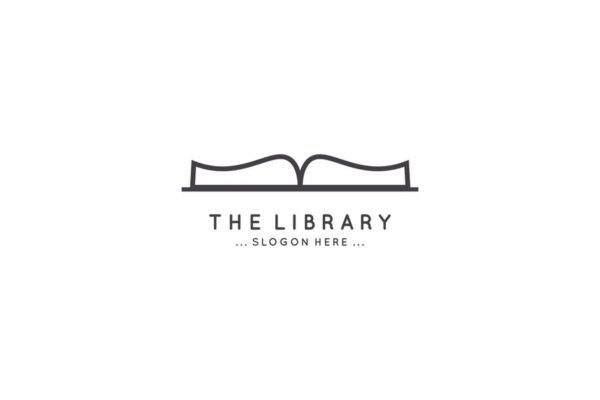 文化产业品牌图书图形Logo设计模板 Books Logo