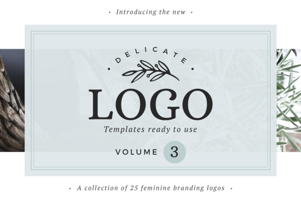 商标设计模板素材 Delicate Logos &#8211; Volume 03