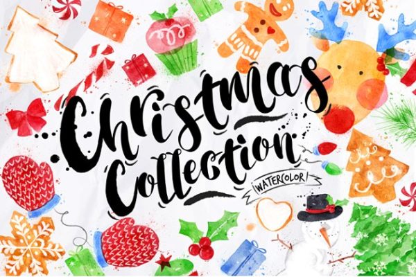 圣诞节主题设计物料素材合集 Christmas Collection