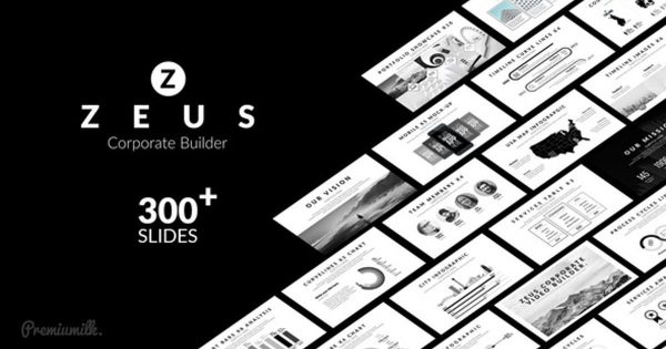 企业宣传视频16图库精选AE模板 Zeus Corporate Builder