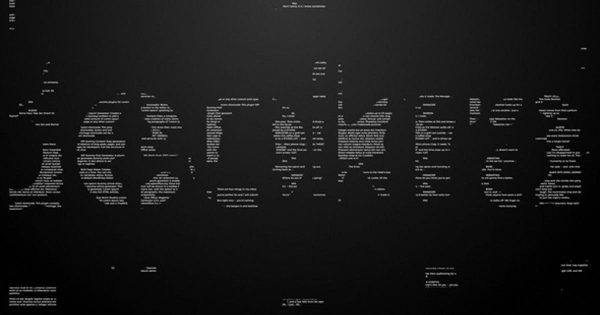 脚本编程代码蓝屏特效logo演示16设计素材网精选AE模板 Text Logo
