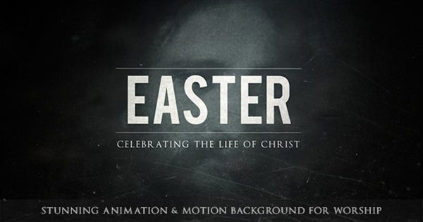 复活节主题历史事件背景视频素材天下精选AE模板 Easter Worship Package