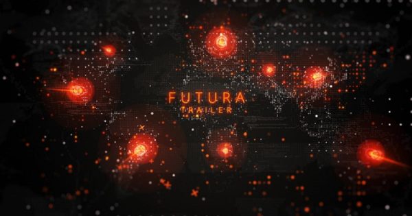 炫酷高科技动画特效预告片聚图网精选AE模板 Futura Trailer