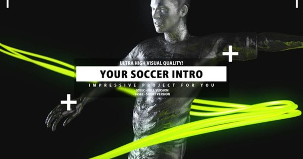 足球主题节目开场普贤居精选AE模板 Your Soccer Intro