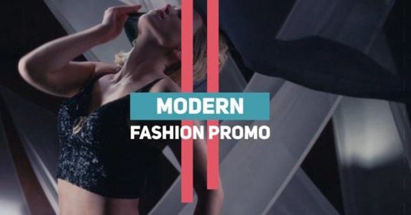 现代时尚服饰品牌宣传开场16素材精选AE模板 Modern Fashion Promo