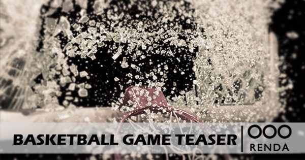 篮球比赛预告视频普贤居精选AE模板 Basketball Game Teaser