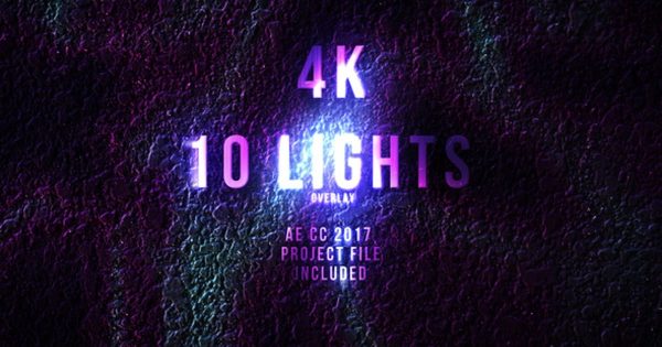 4K高清光反射标志高清视频素材[含AE工程文件] Light Reflections Logo