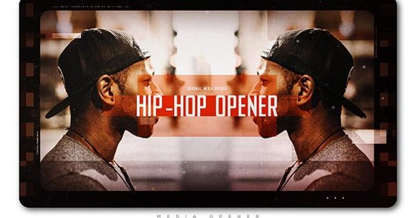 街头嘻哈城市电视节目开场亿图网易图库精选AE模板 Hip Hop Urban Opener
