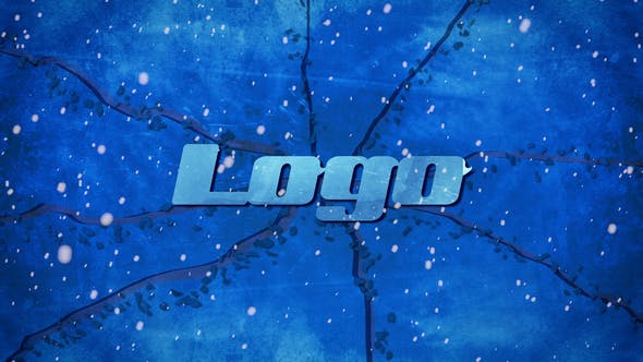 冰块光面效果Logo演示动画素材天下精选PR模板素材 Winter Ice Logo