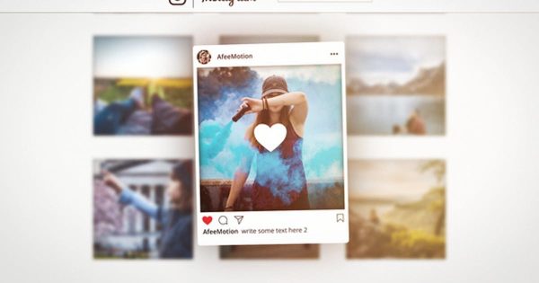 Instagram社交媒体产品推广视频16图库精选AE模板v1 Instagram Promo