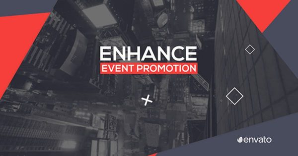 活动介绍短视频制作普贤居精选AE模板 Enhance Event Promotion