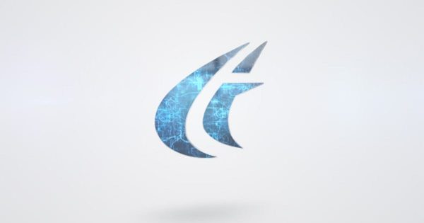简约科技时尚闪亮特效logo演示亿图网易图库精选AE模板 Clean Tech Logo
