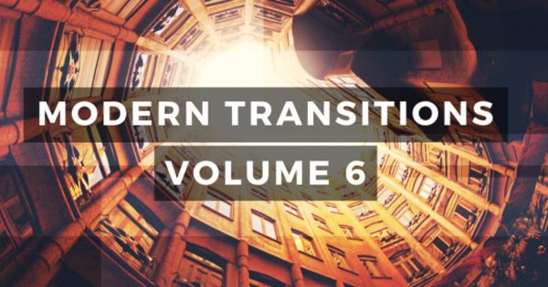 时尚过渡转场视差幻灯片视频16设计素材网精选AE模板vol.6 Modern Transitions 5 Pack Volume 6