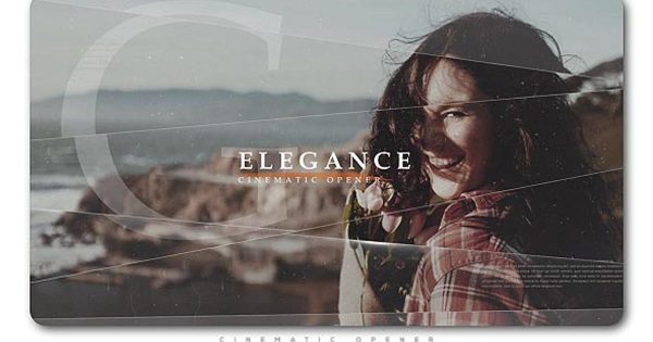 时尚优雅浪漫风格开场AE视频素材 Elegance Cinematic Opener | Slideshow