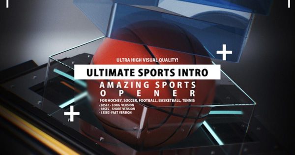 体育直播节目片头亿图网易图库精选AE模板 Ultimate Sports Intro