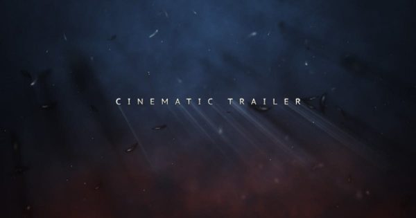 电影预告片文字特效16图库精选AE模板 Cinematic Trailer Titles
