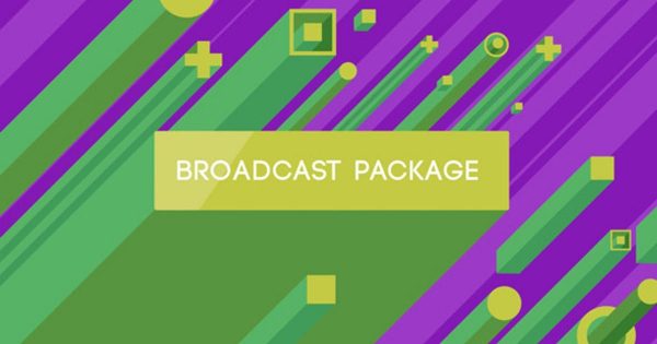 创意等距动画视频标题16设计素材网精选AE模板 Isometric Broadcast Package