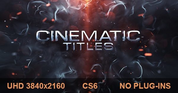 电影片头动态标题素材中国精选AE模板 Cinematic Titles