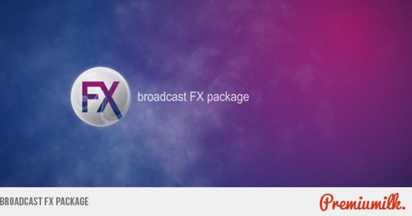 电视节目表特效16素材精选AE模板 Broadcast FX Package